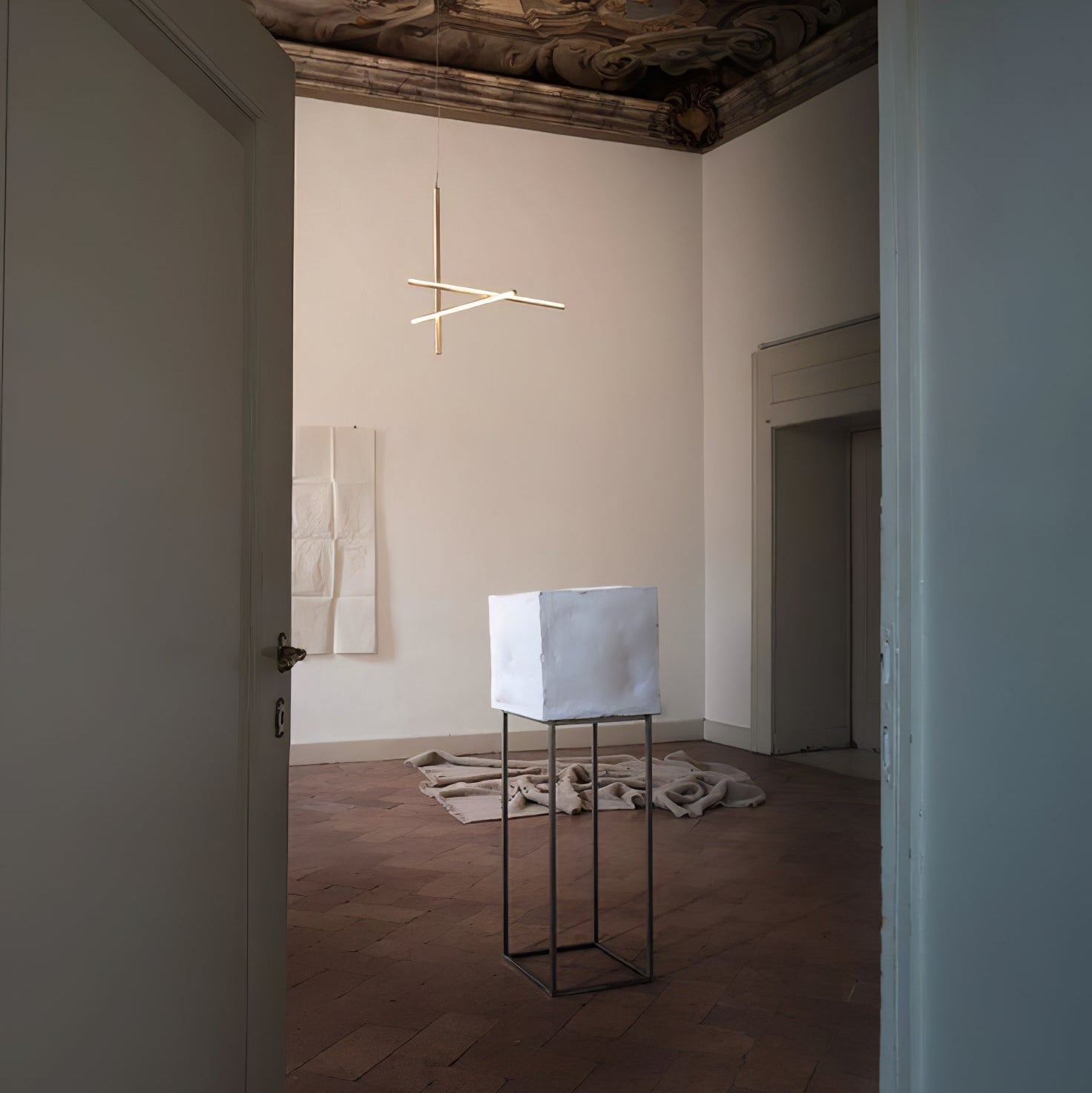 Breeze Chandelier Métal Cuivre Classique Minimaliste Moderne - Neutralighting