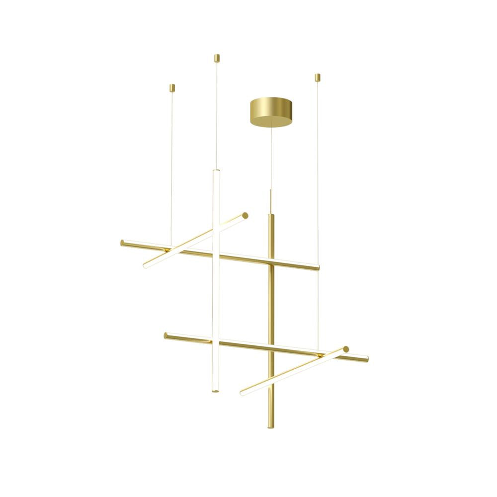 Breeze Chandelier Métal Cuivre Classique Minimaliste Moderne - Neutralighting