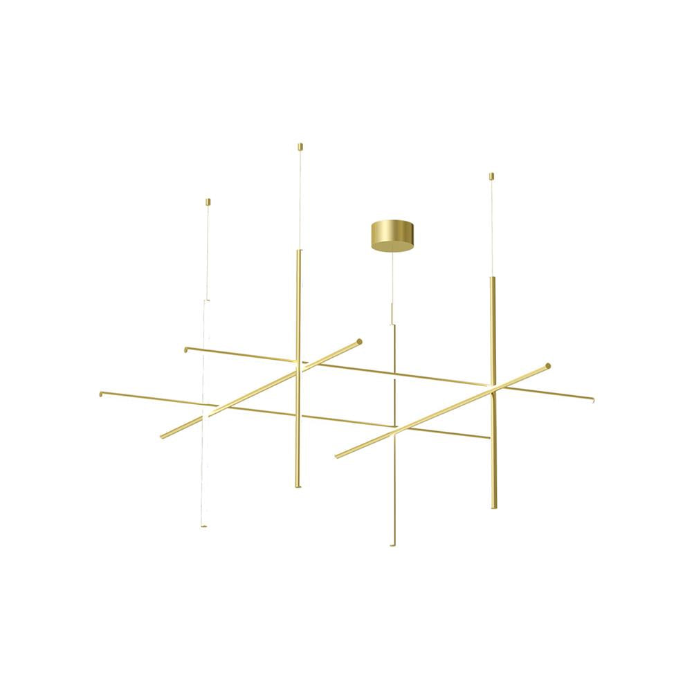 Breeze Chandelier Métal Cuivre Classique Minimaliste Moderne - Neutralighting