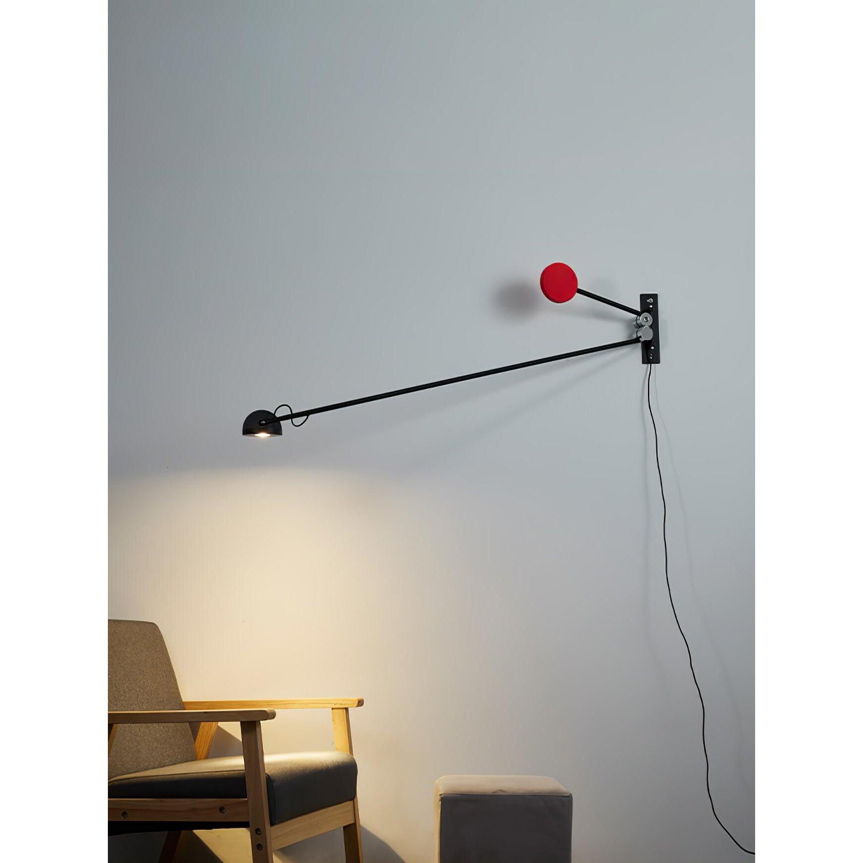 Cipher Lampe Murale Métal Art Minimaliste Moderne - Neutralighting