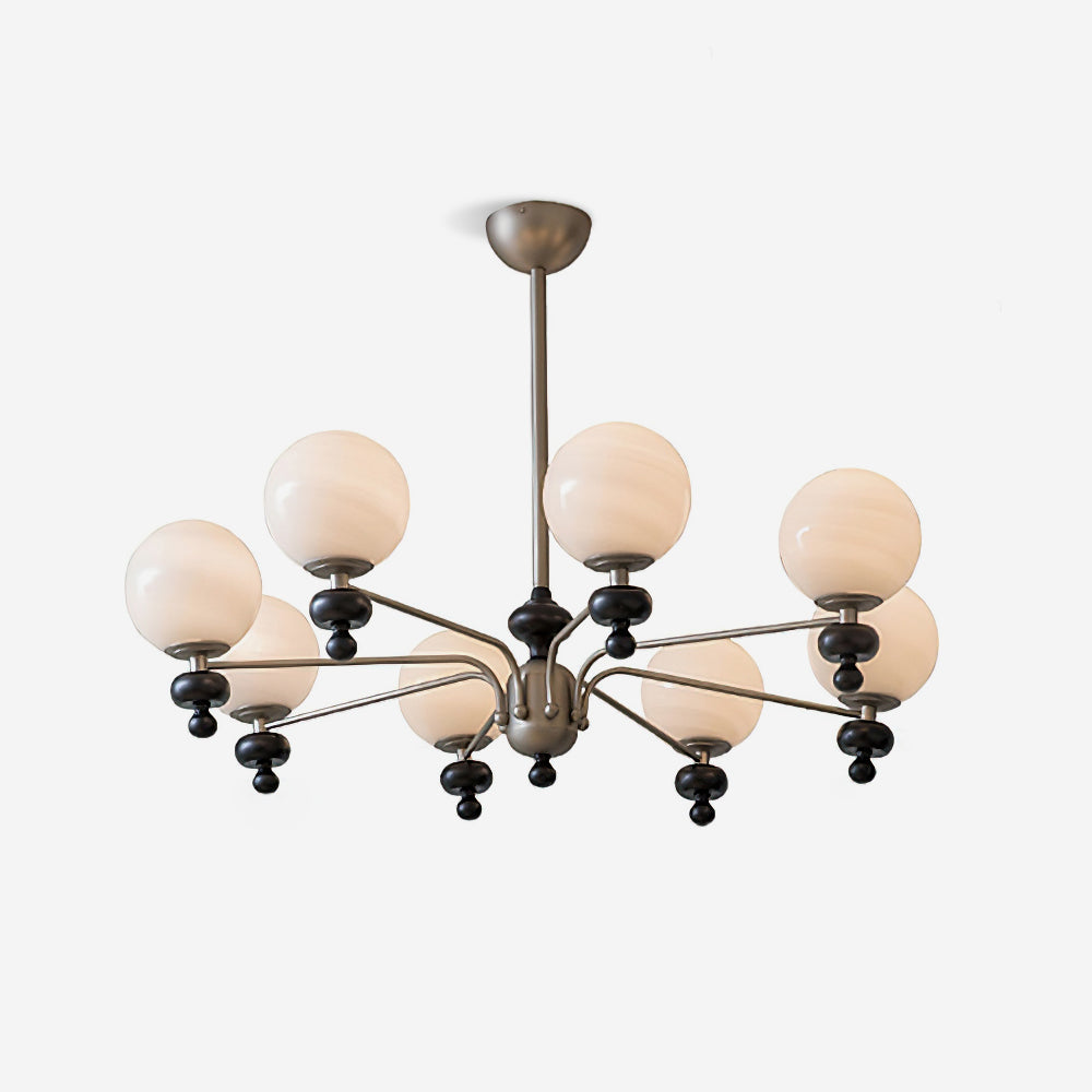 Cora Lustre Nickel Orb Élégant - Neutralighting