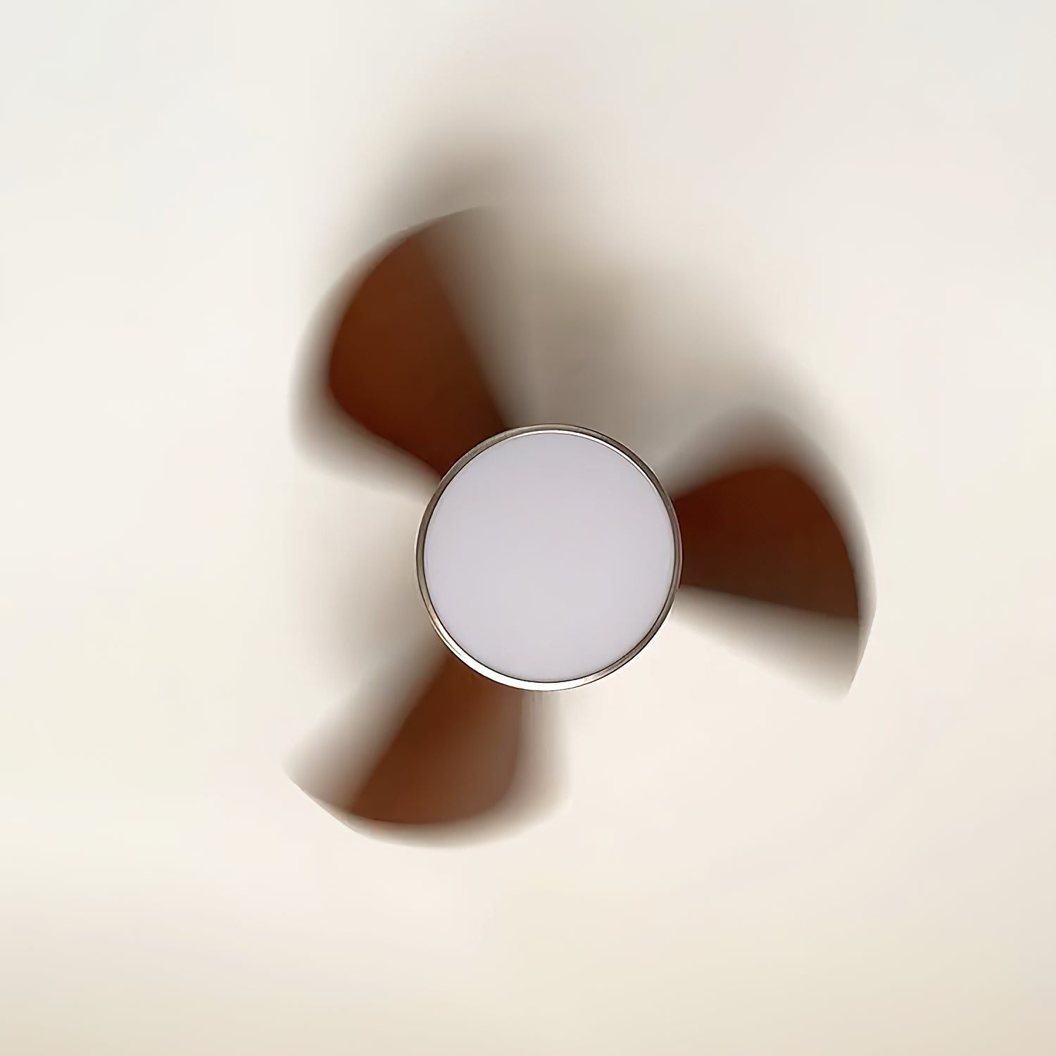 Zanorir Ventilateur De Plafond En Bois Naturel Et Acrylique Minimaliste Moderne Avec Lumière - Neutralighting