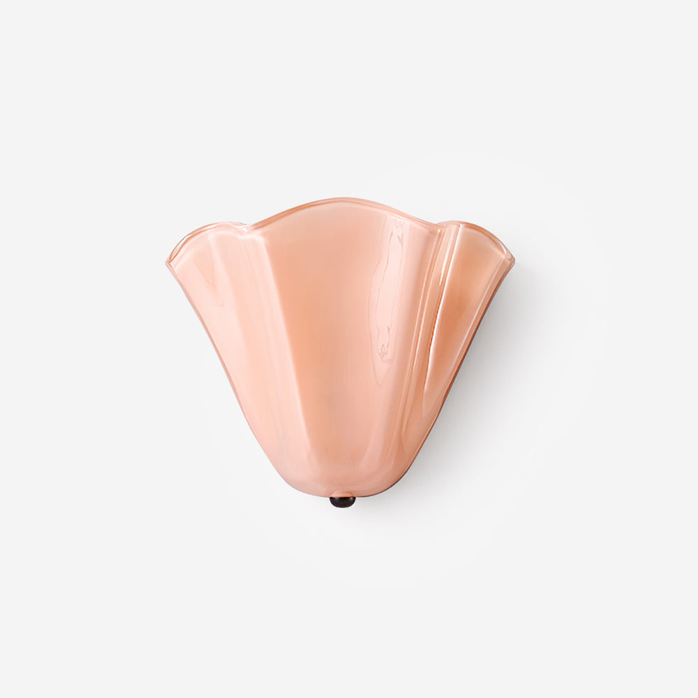 Corala Applique Murale Verre Pastel Forme Ventilateur - Neutralighting