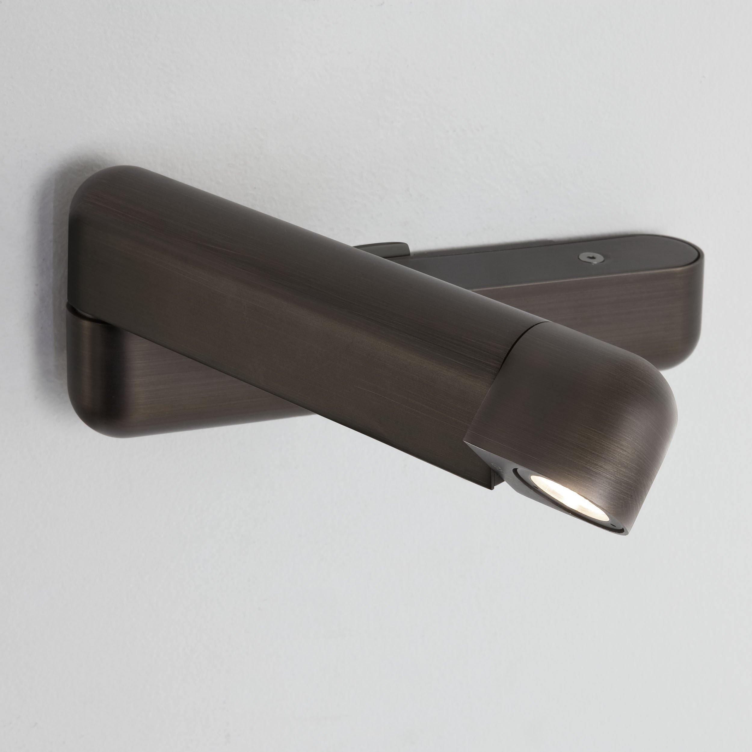Lustra Applique Murale Noire LED Réglable USB - Neutralighting