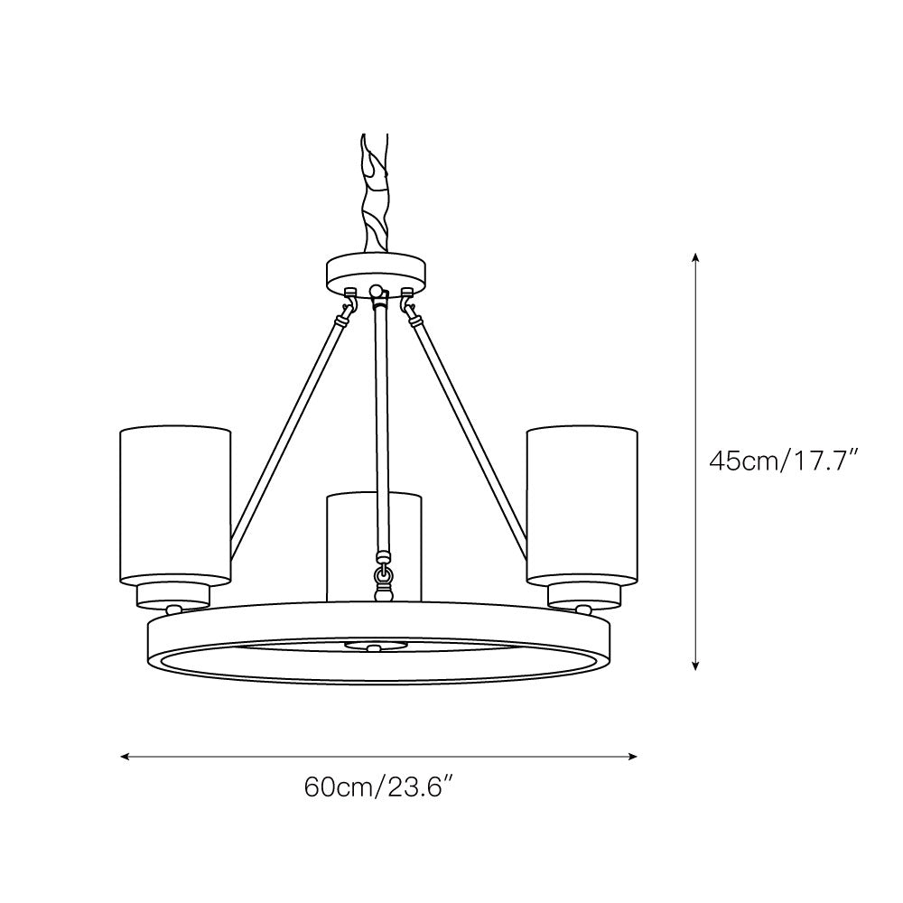 Illume Lustre Métal Laiton Verre Luxe Postmoderne - Neutralighting