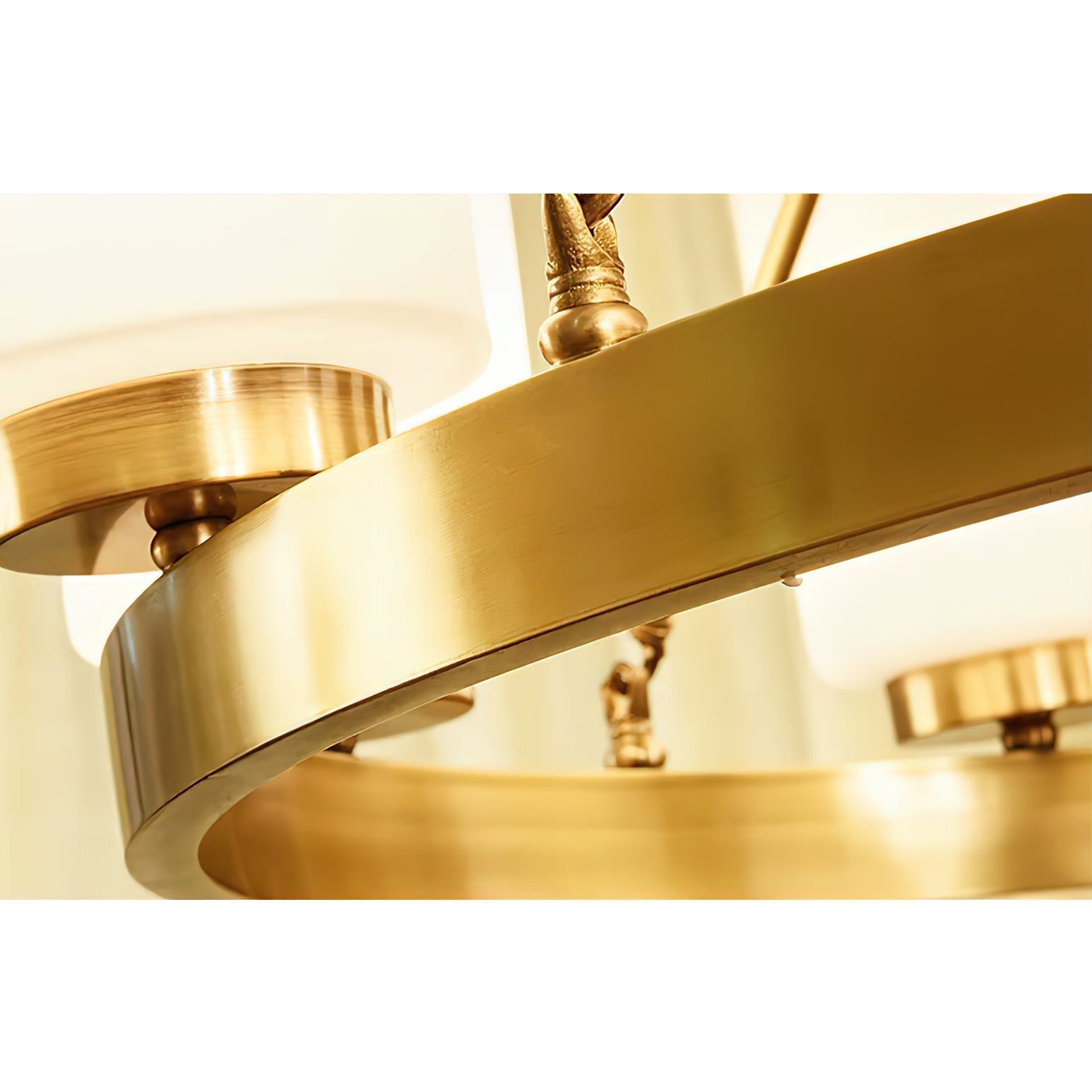 Illume Lustre Métal Laiton Verre Luxe Postmoderne - Neutralighting
