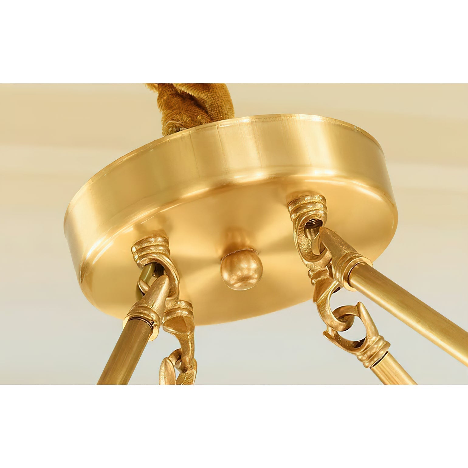 Illume Lustre Métal Laiton Verre Luxe Postmoderne - Neutralighting