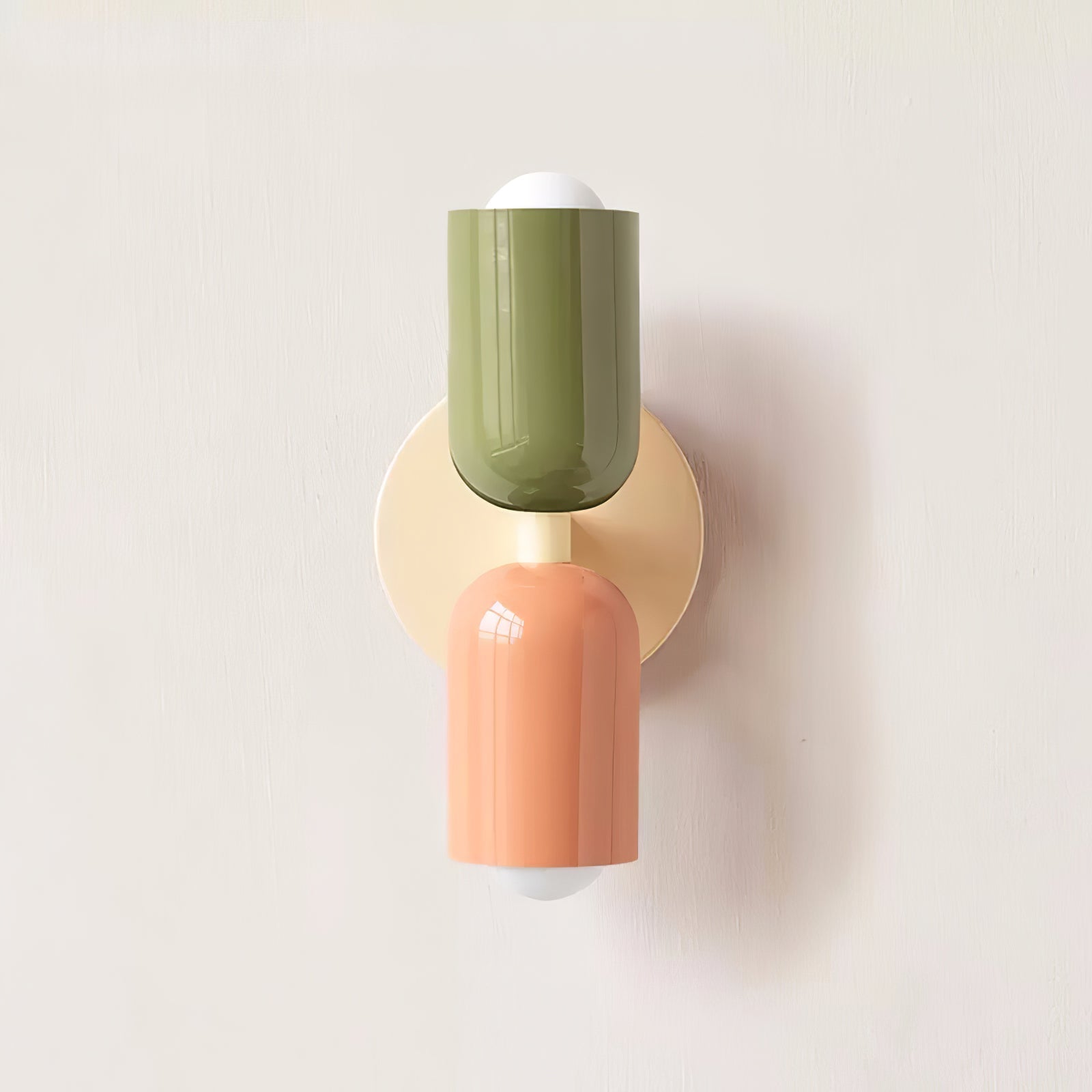 Lustra Wall Lamp Green Black Minimalist Plug-In - Neutralighting
