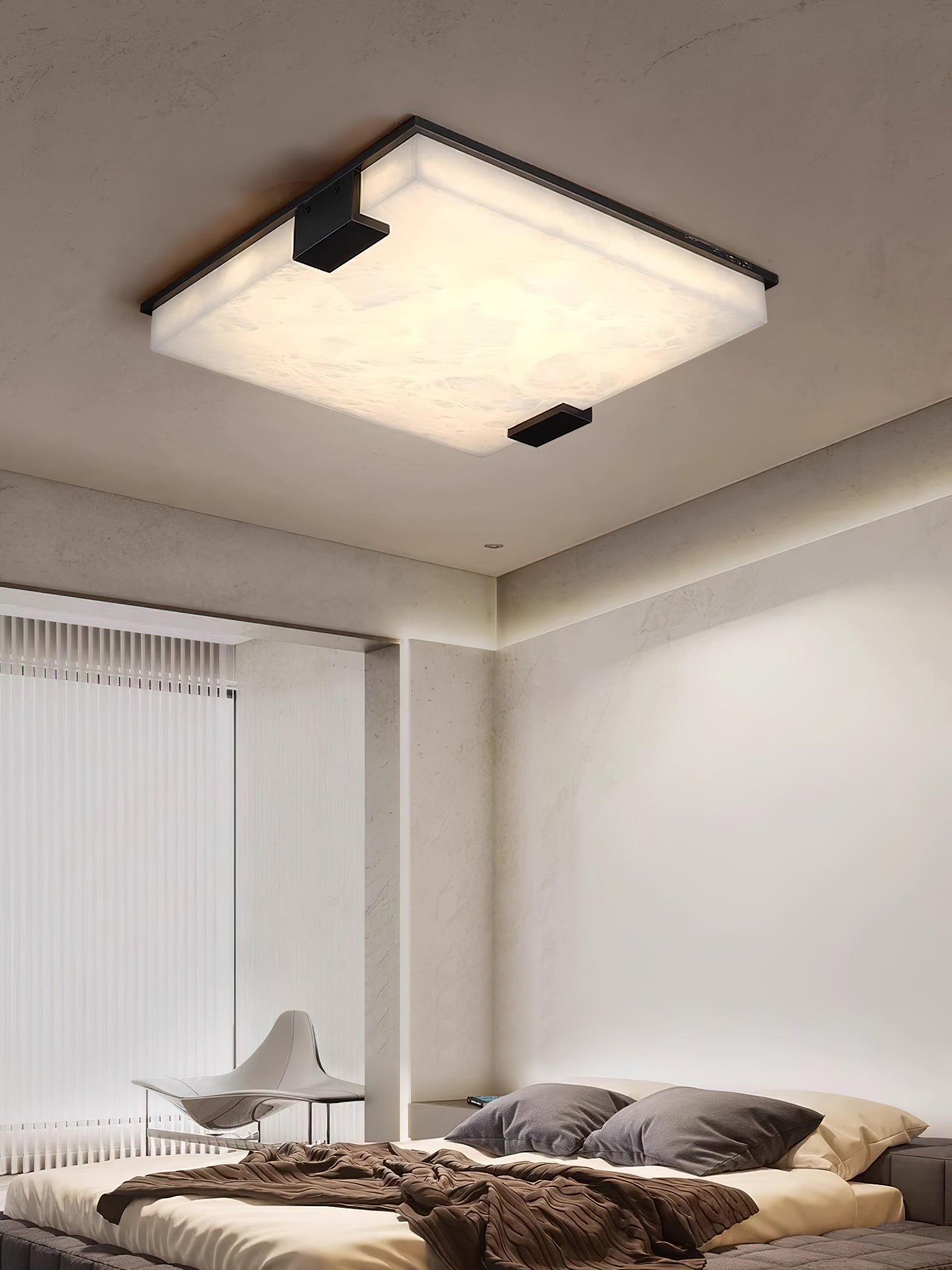 Muse Plafonnier En Albâtre Minimaliste Moderne - Neutralighting