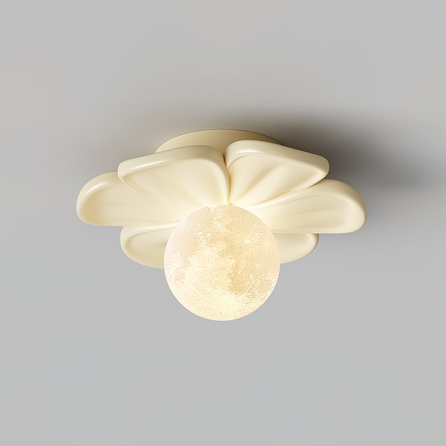 Quip Lampe De Plafond En Résine Fleur Bloom Créativité Individuelle - Neutralighting