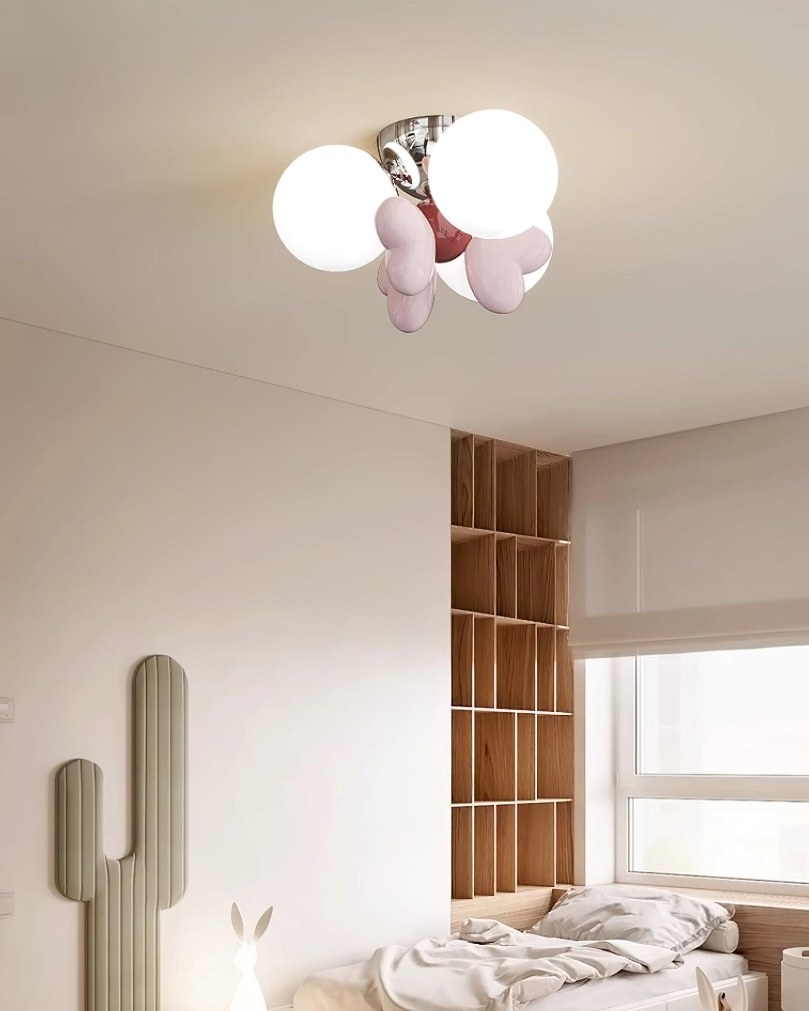 Nica Lustre Plafonnier Crème Élégant Lueur Douce - Neutralighting