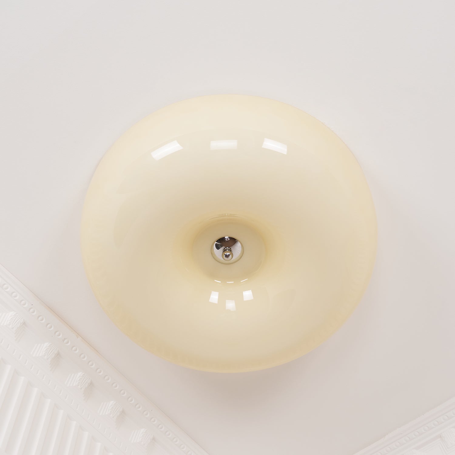 Ulsolir Plafonnier En Verre à Bouton Artistique De Qualité Supérieure - Neutralighting