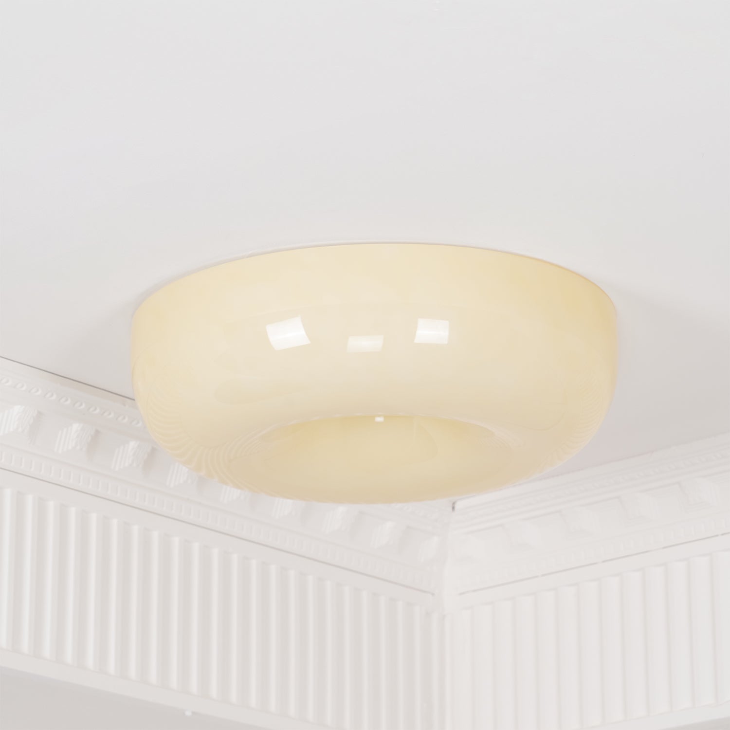 Ulsolir Plafonnier En Verre à Bouton Artistique De Qualité Supérieure - Neutralighting