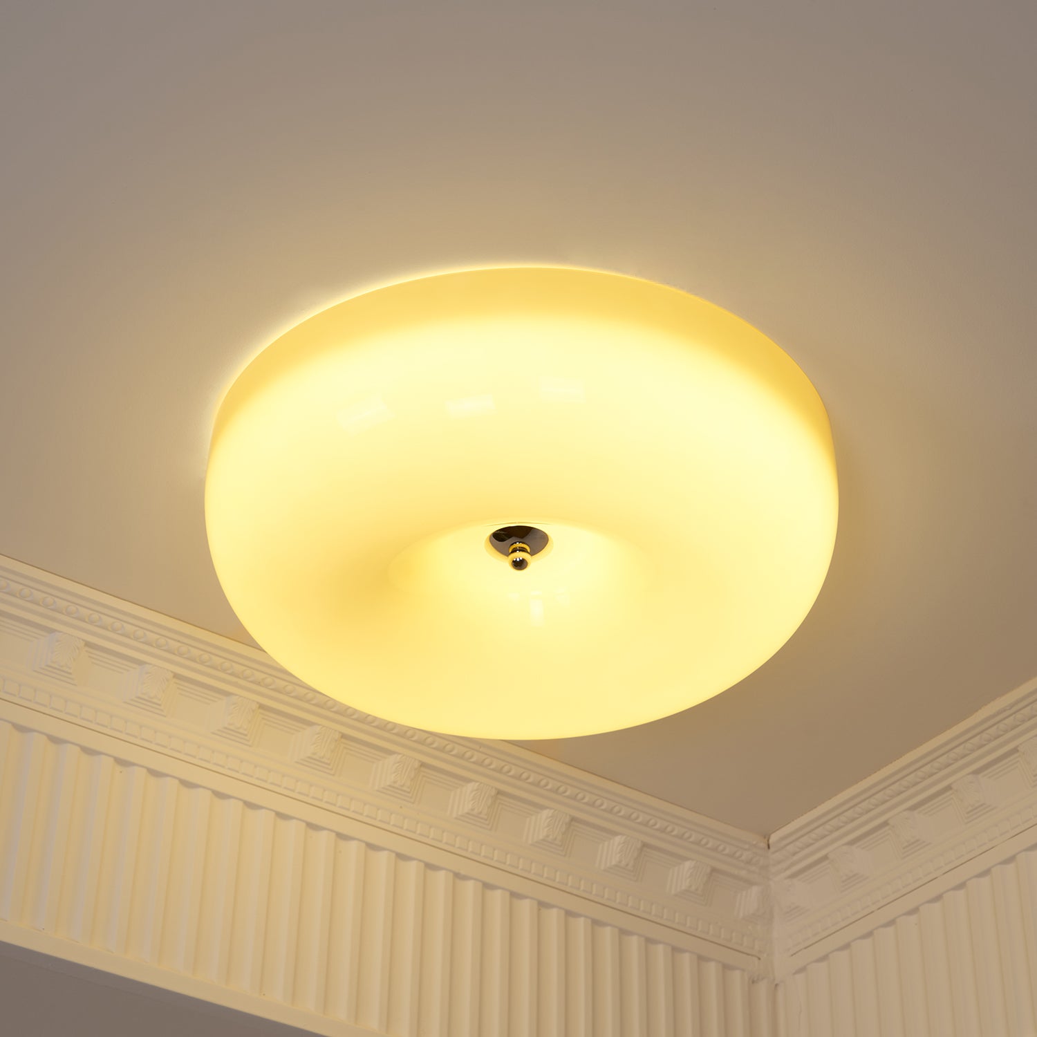 Ulsolir Plafonnier En Verre à Bouton Artistique De Qualité Supérieure - Neutralighting