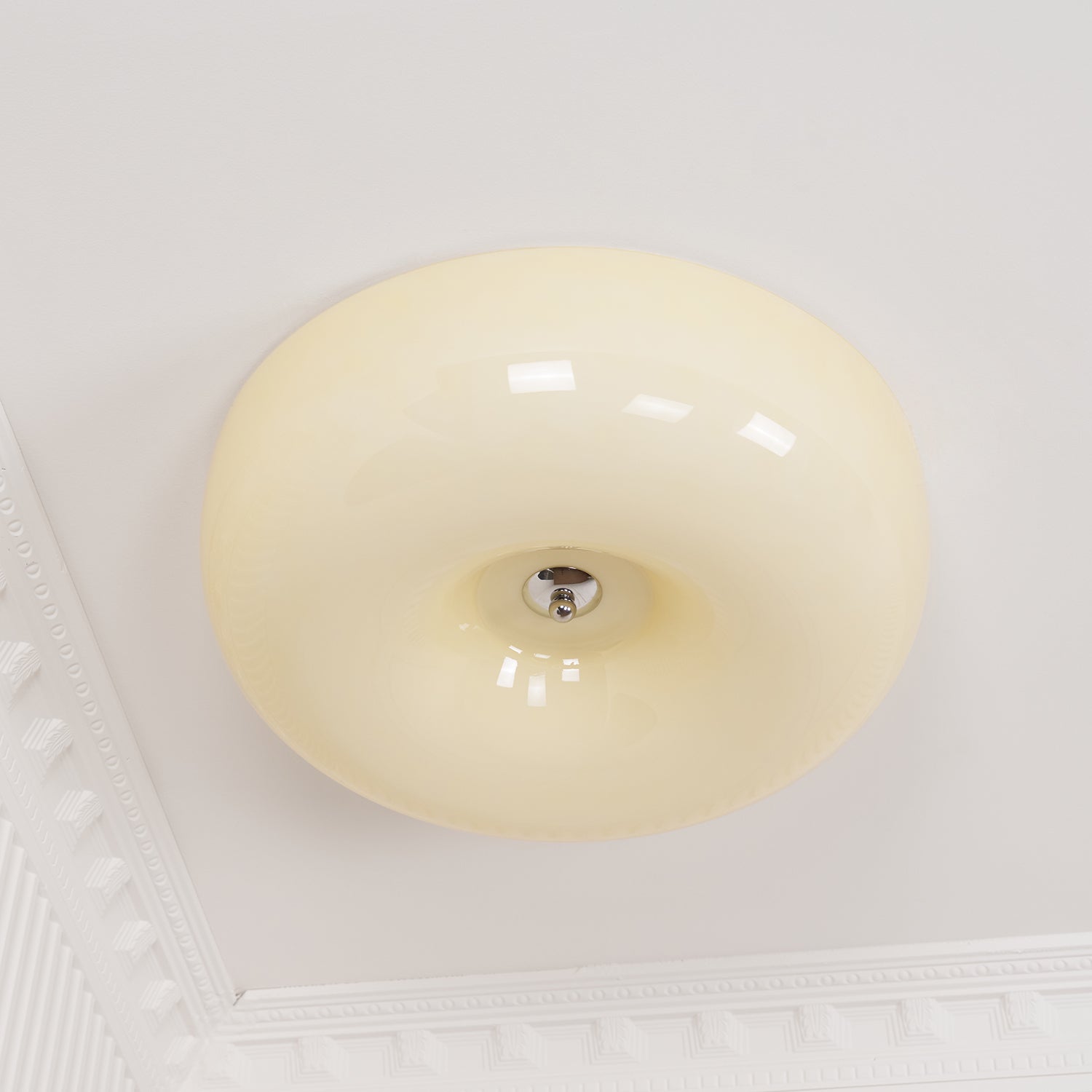 Ulsolir Plafonnier En Verre à Bouton Artistique De Qualité Supérieure - Neutralighting