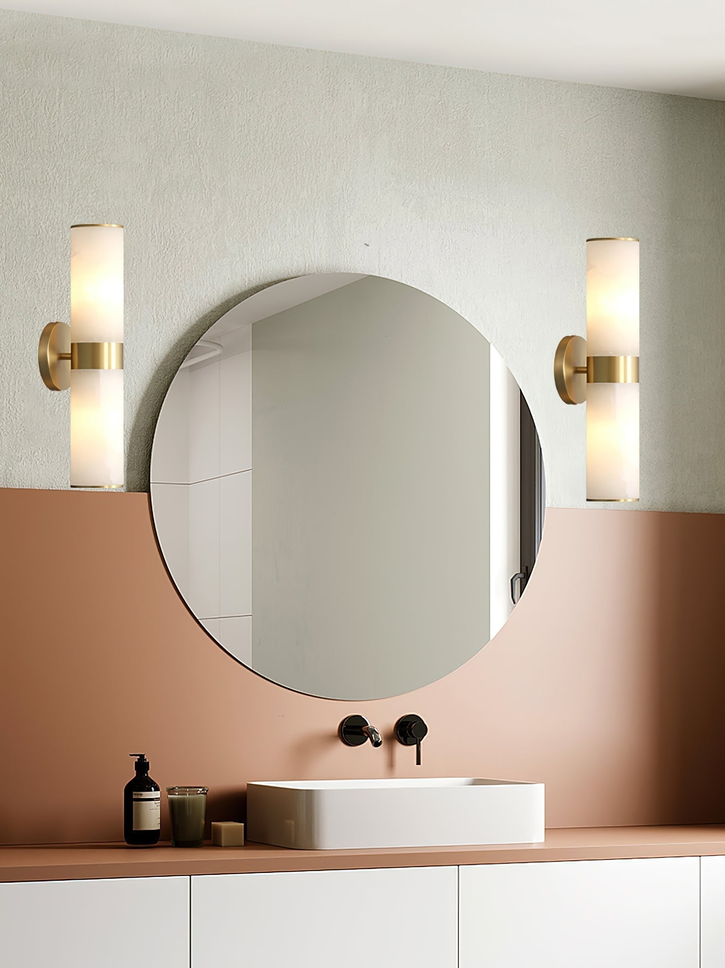 Sway Applique Murale En Albâtre Minimaliste Moderne - Neutralighting