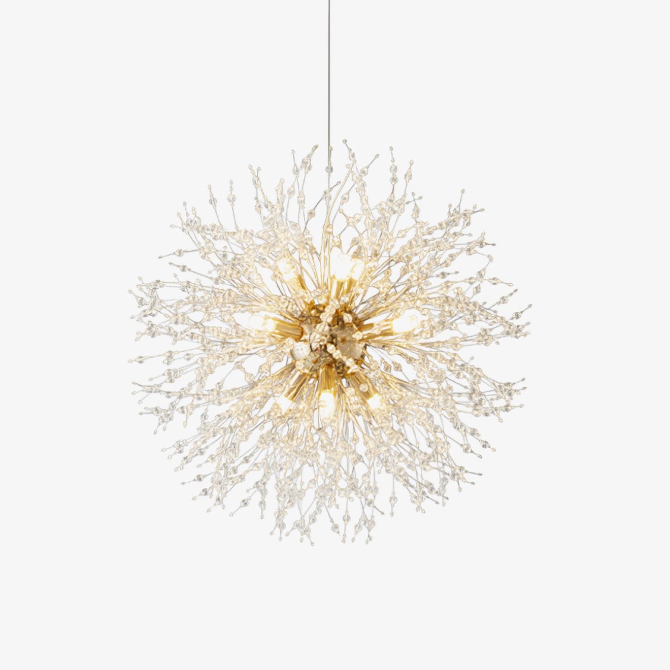 Lustra Chandelier Cristal Pissenlit avec Cristaux - Neutralighting
