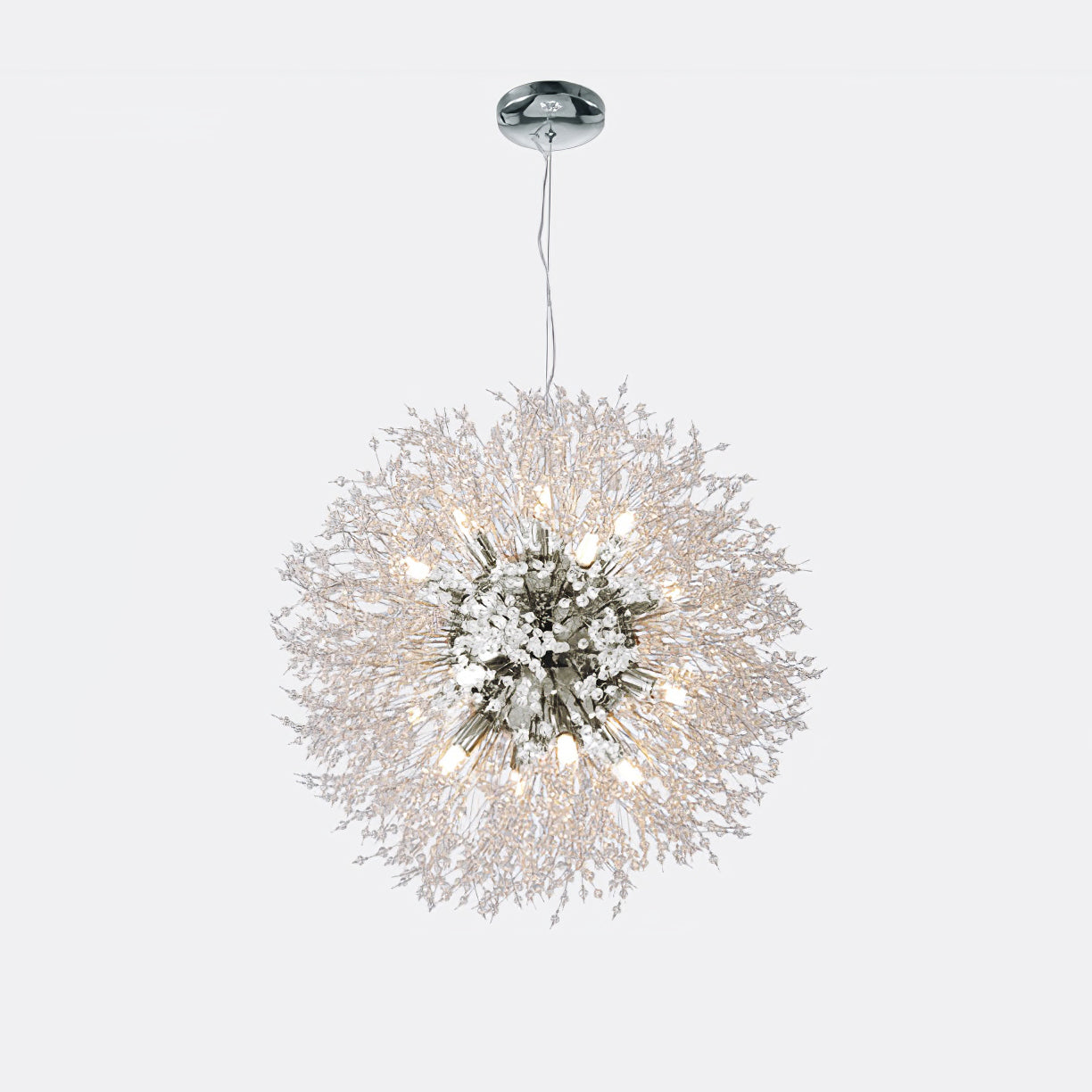Lustra Chandelier Cristal Pissenlit avec Cristaux - Neutralighting