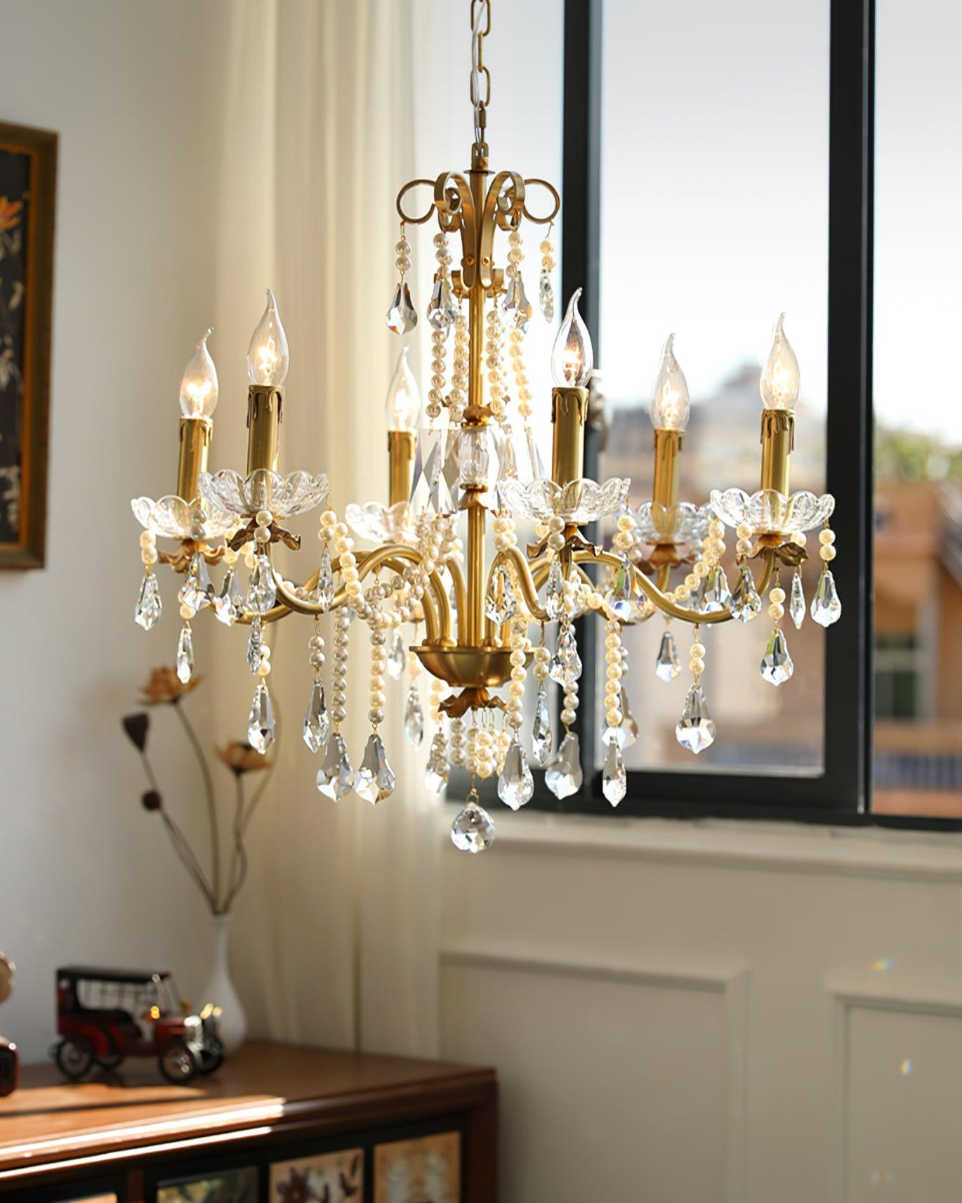 Lustra Chandelier Cristal Perle - Neutralighting