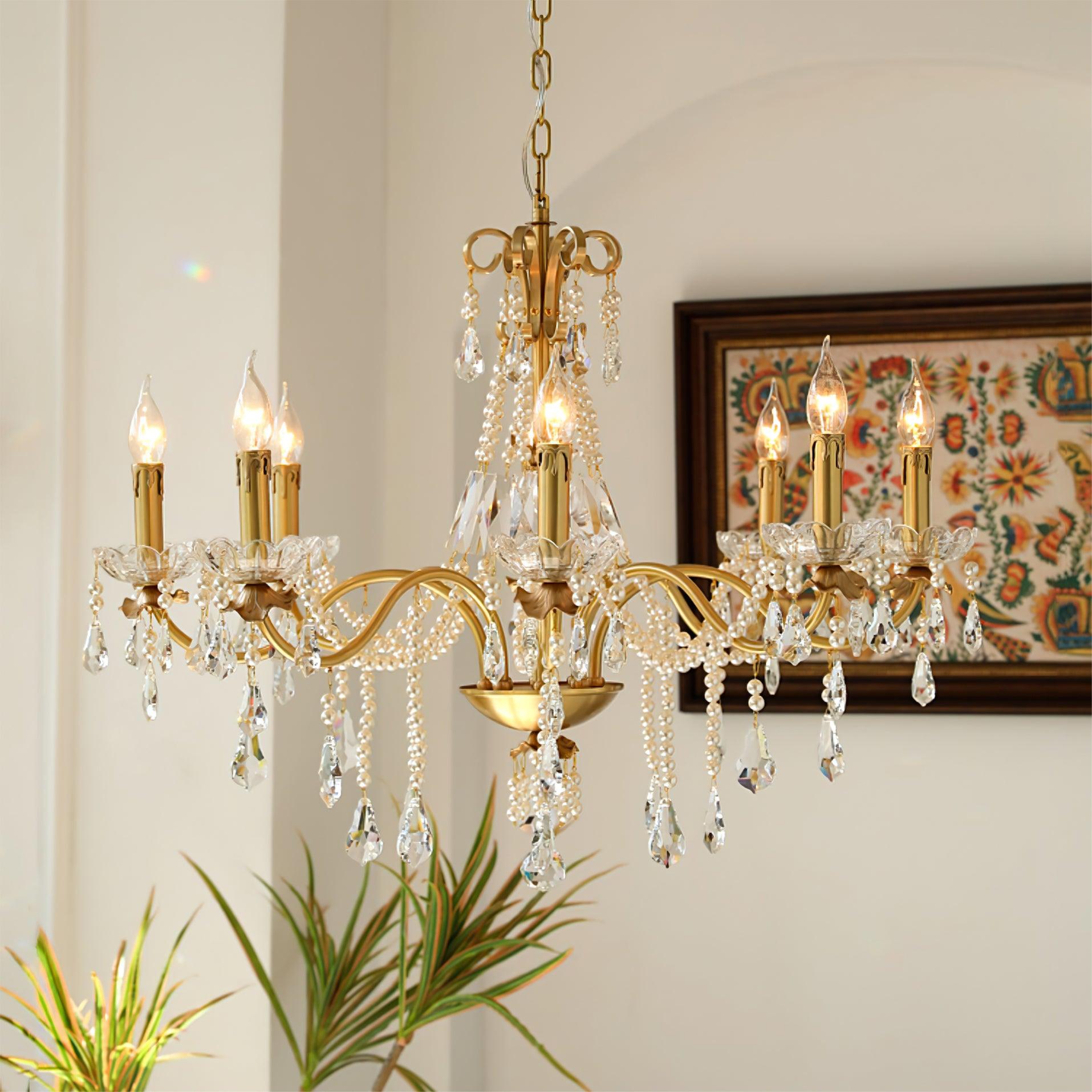 Lustra Chandelier Cristal Perle - Neutralighting