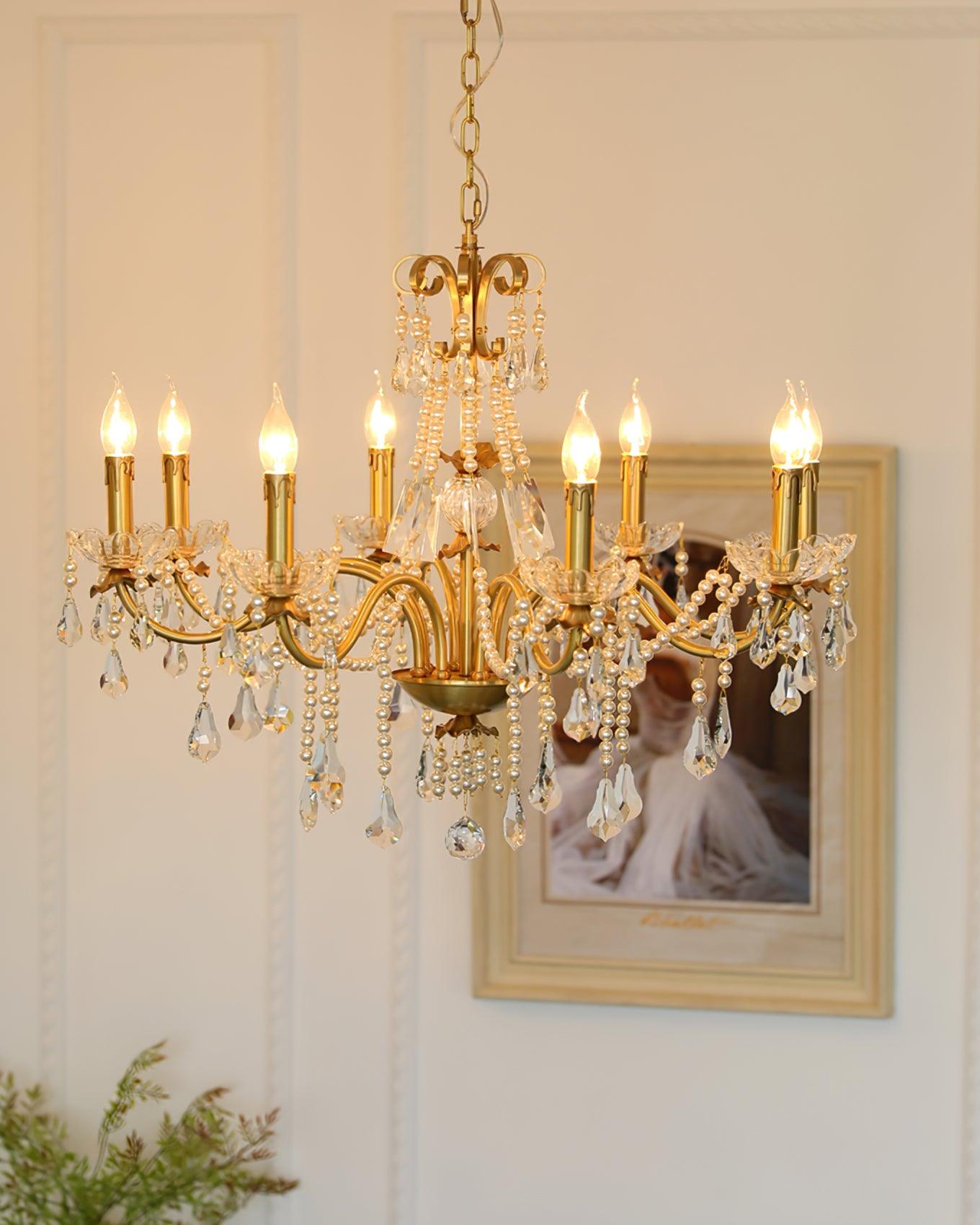 Lustra Chandelier Cristal Perle - Neutralighting