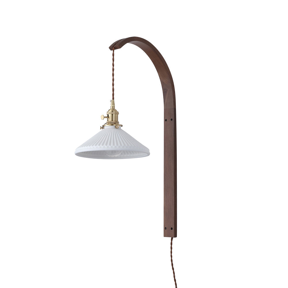 Dapple Applique Murale Moderne Minimaliste En Céramique De Noyer - Neutralighting