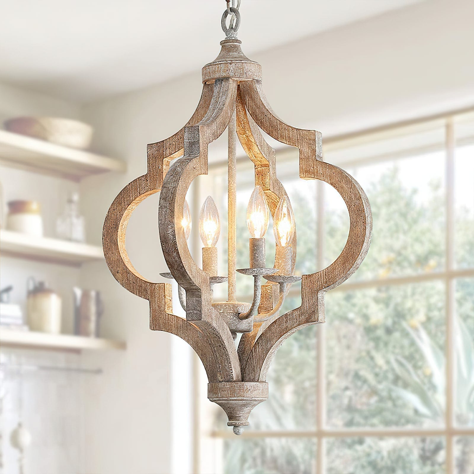 Fervor Lustre En Bois à Créativité Individuelle - Neutralighting