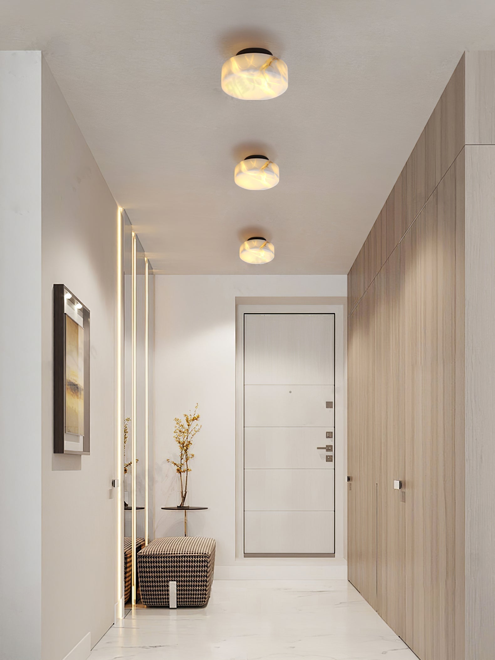 Olzorira Alabaster Wall Light - Letslighting