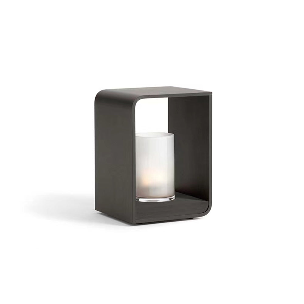 Halie Lampadaire Solaire Bougie Moderne. Métal. Noir. Allée - Neutralighting