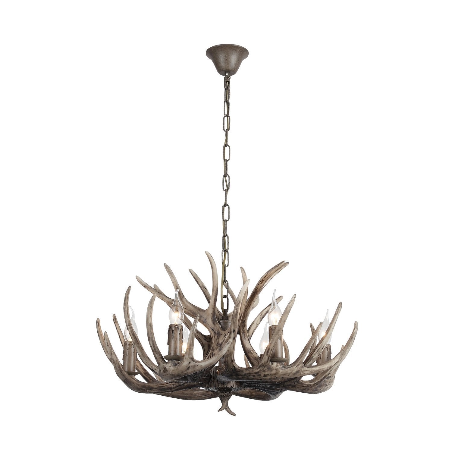 Silva Nordique LED Suspension Bois Métal Bar/Salon/Salle À Manger - Neutralighting