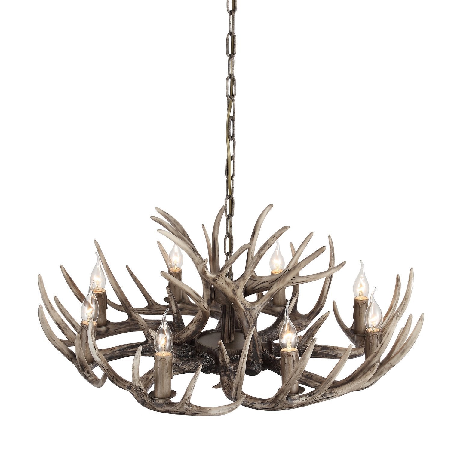 Silva Nordique LED Suspension Bois Métal Bar/Salon/Salle À Manger - Neutralighting