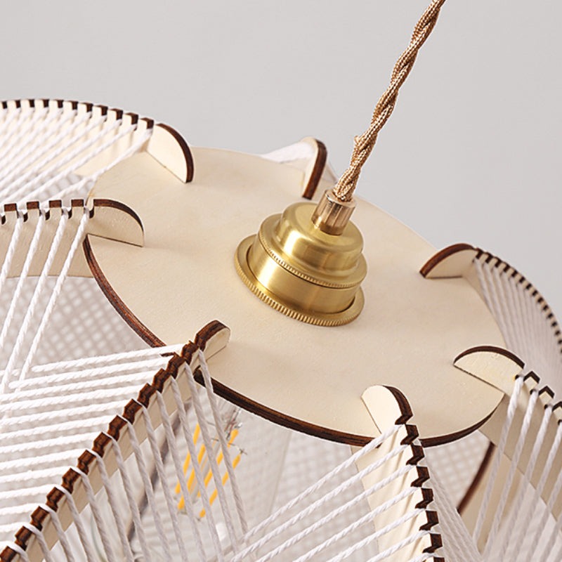 Ritta Rétro Rond LED Suspension Corde Salle à Manger Salon - Neutralighting