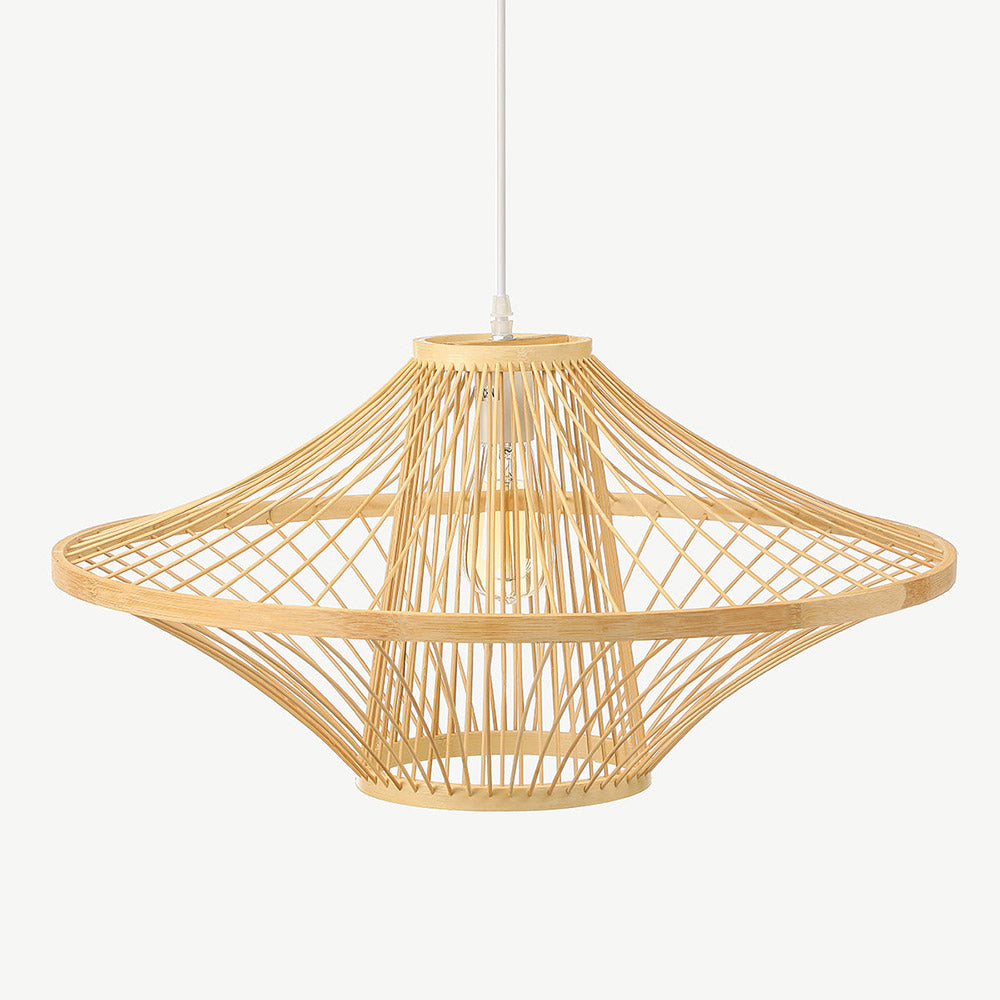 Ritta Suspension Créative Fait à la Main Bambou Salon - Neutralighting