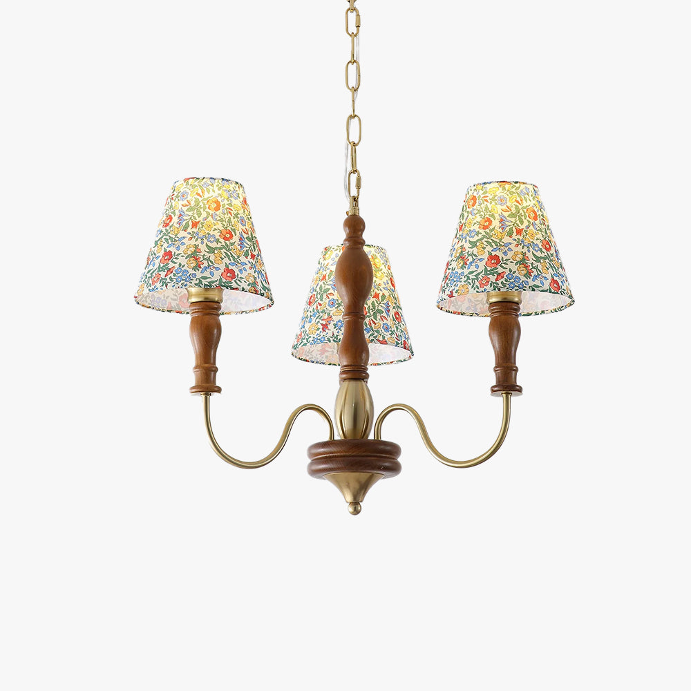 Cassian Lustre Fleur en Tissu