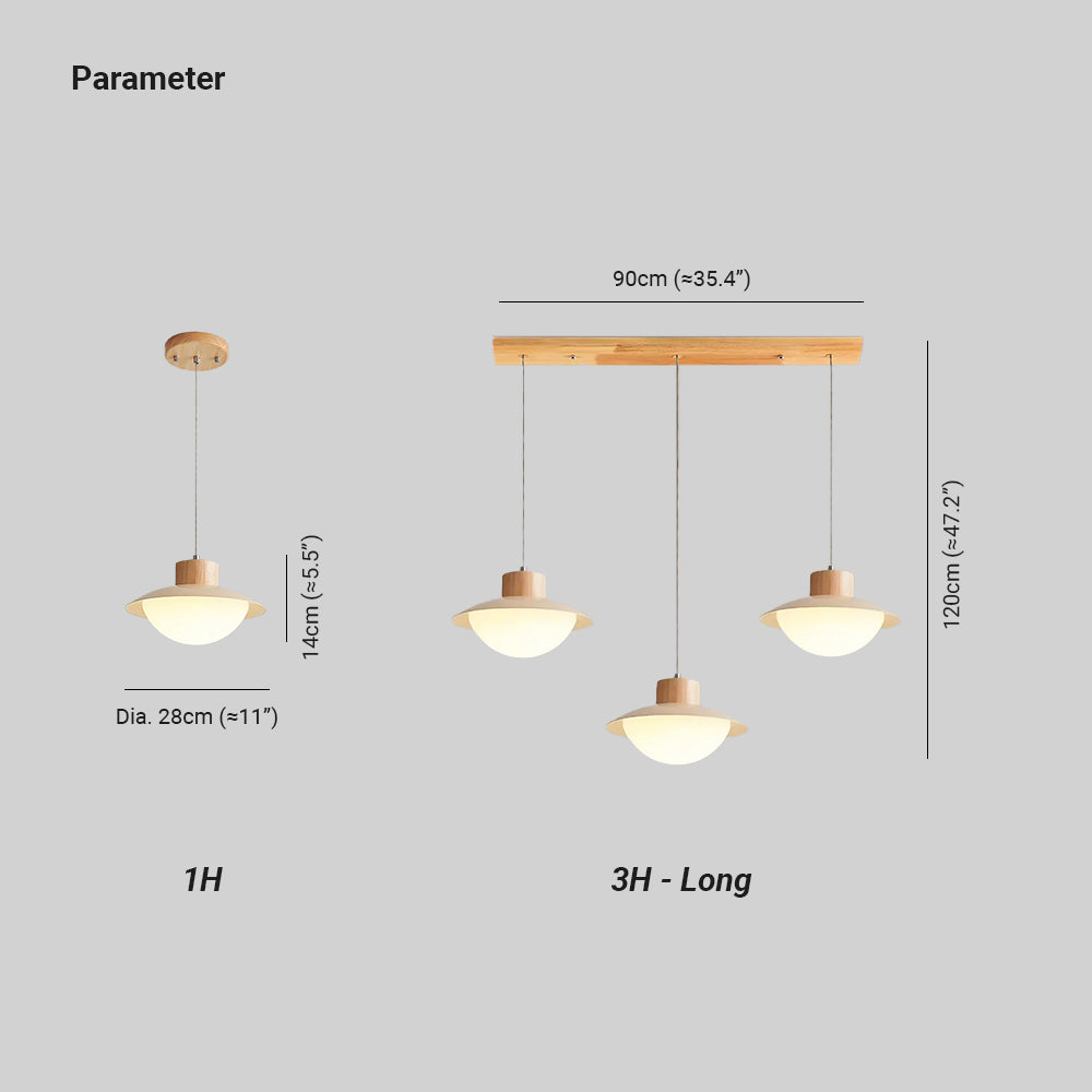 Milk Suspension Bois - Neutralighting