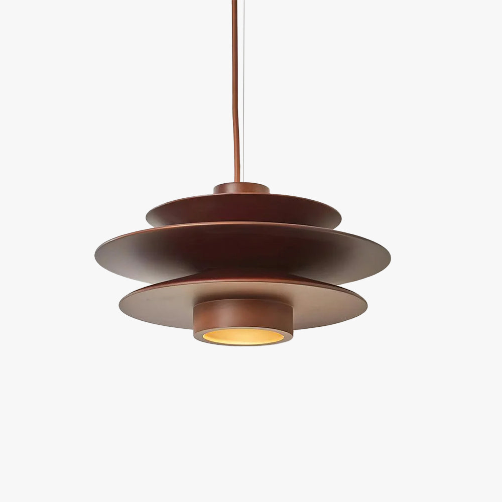 Axis Suspension en Noyer Mid-Century - Neutralighting