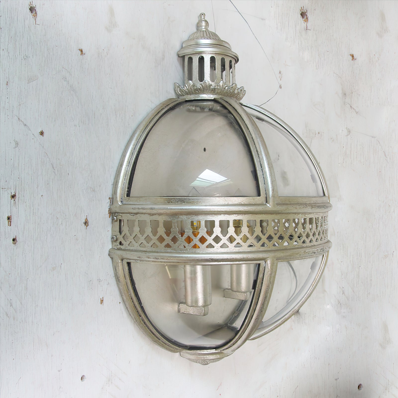 Ivy Vintage Creativity Metal Glass Wall Lamp - Lamp Copper