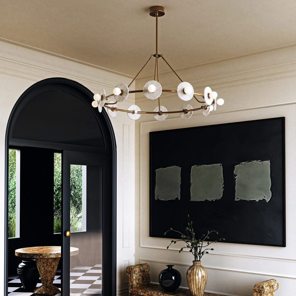 Ilirila Lustre En Verre Albâtre à l'élégance Moderne - Neutralighting
