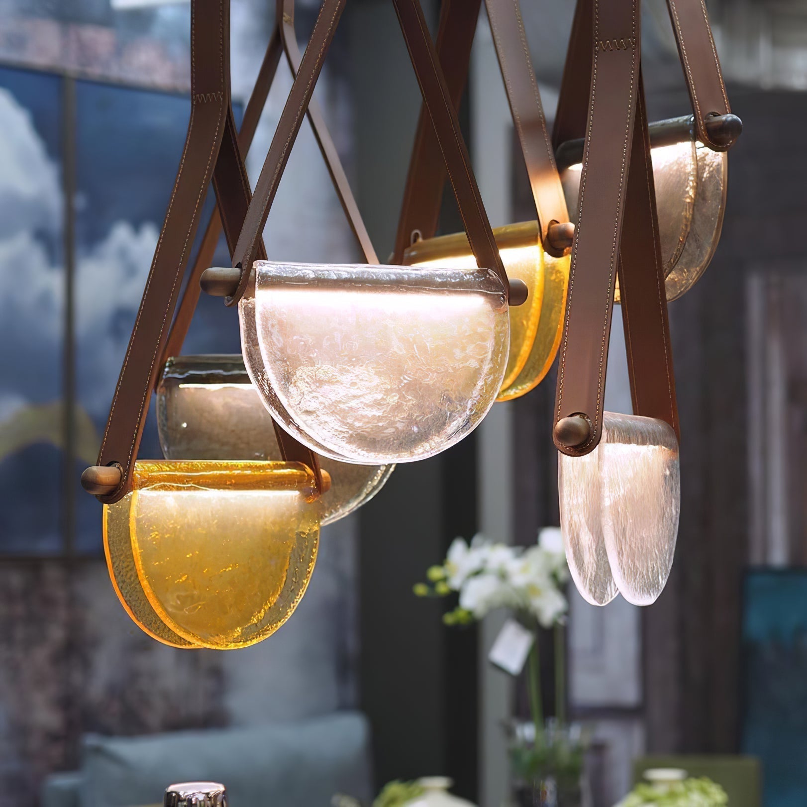 Knack Lampe à Suspension En Métal Et Verre Minimaliste Moderne - Neutralighting