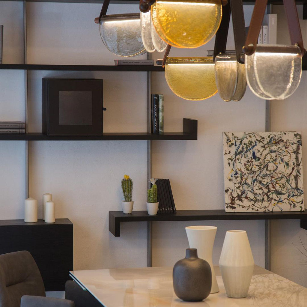 Knack Lampe à Suspension En Métal Et Verre Minimaliste Moderne - Neutralighting