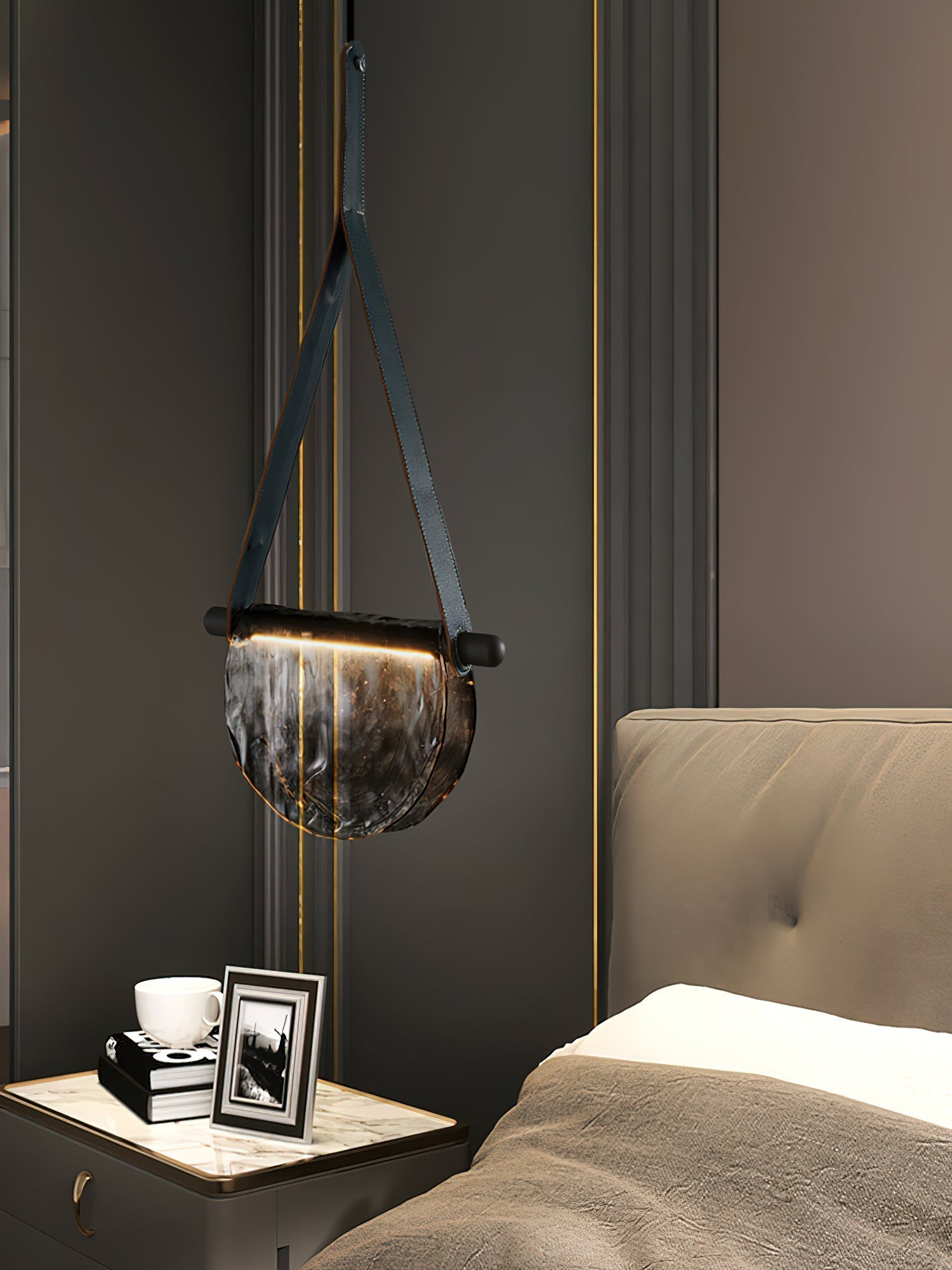 Knack Lampe à Suspension En Métal Et Verre Minimaliste Moderne - Neutralighting