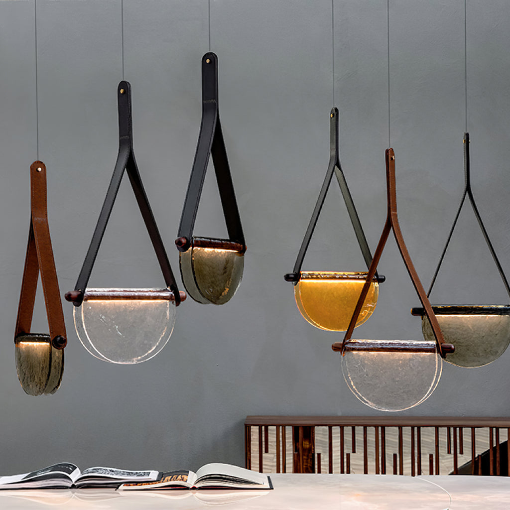 Knack Lampe à Suspension En Métal Et Verre Minimaliste Moderne - Neutralighting