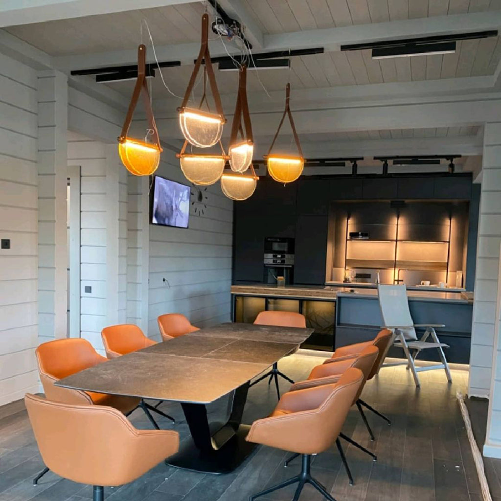 Knack Lampe à Suspension En Métal Et Verre Minimaliste Moderne - Neutralighting