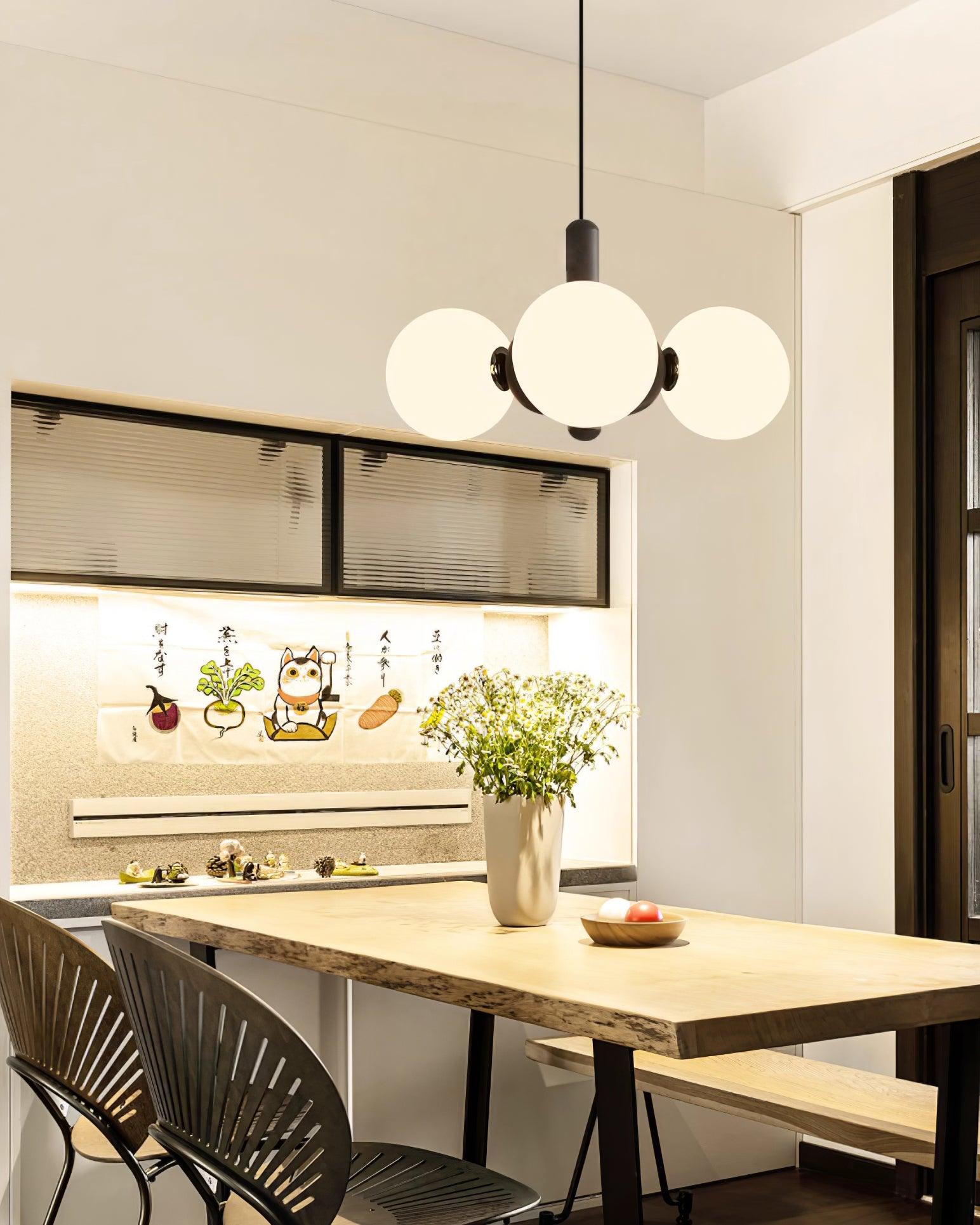 Astra Suspension Minimaliste en Verre - Neutralighting