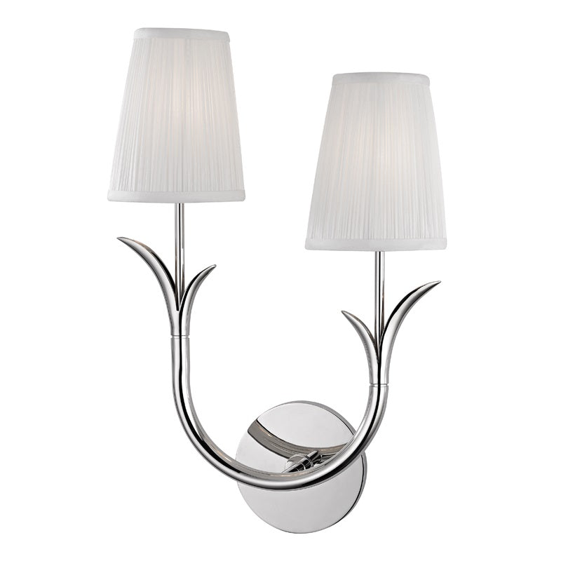 Elys Lampe Murale en Métal Laiton et Tissu Minimaliste Moderne - Neutralighting