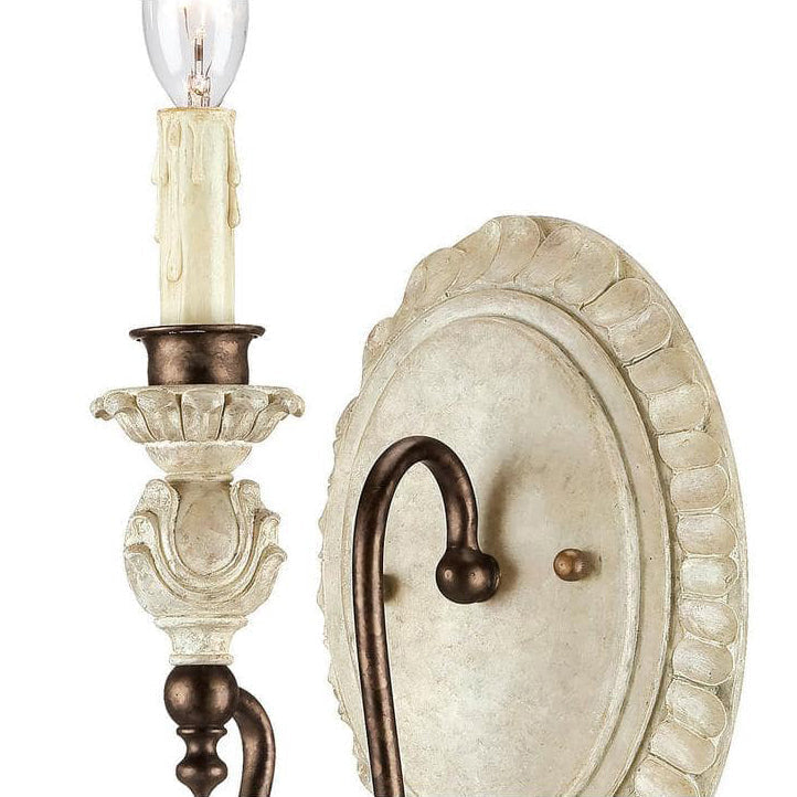 Quell Lampe Murale Industrielle Vintage En Bois Et Métal Antique - Neutralighting