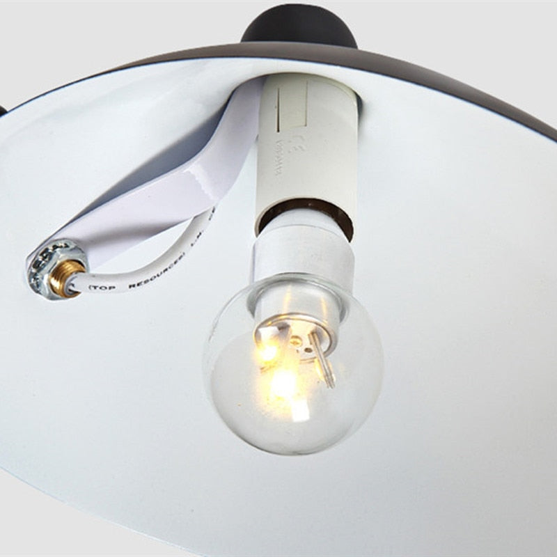 Arisha Lampadaire Cône Industriel, Métal, Noir, Salon - Neutralighting
