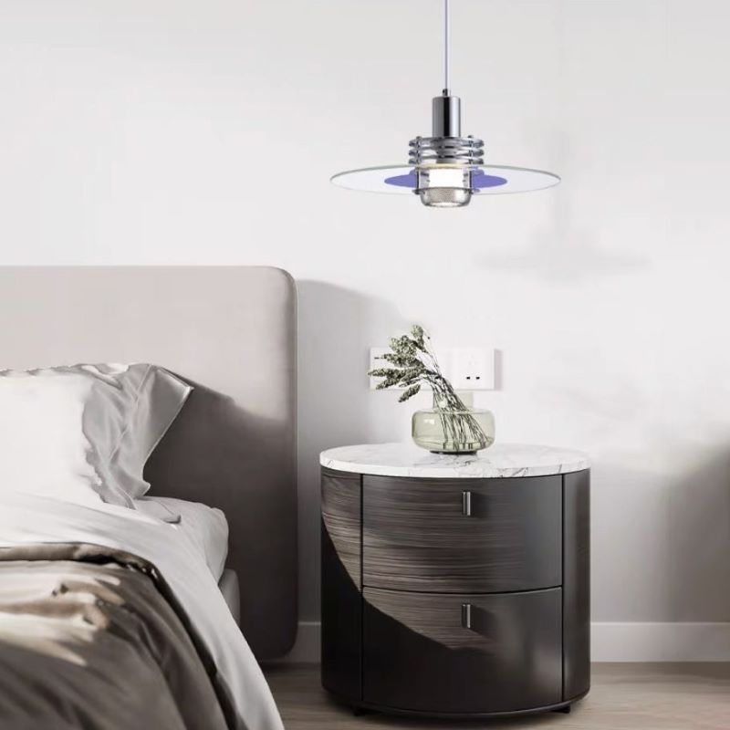 Valentina Minimalisme LED Suspension Métal/Verre/Acrylique Chambre À Coucher/Salon - Neutralighting