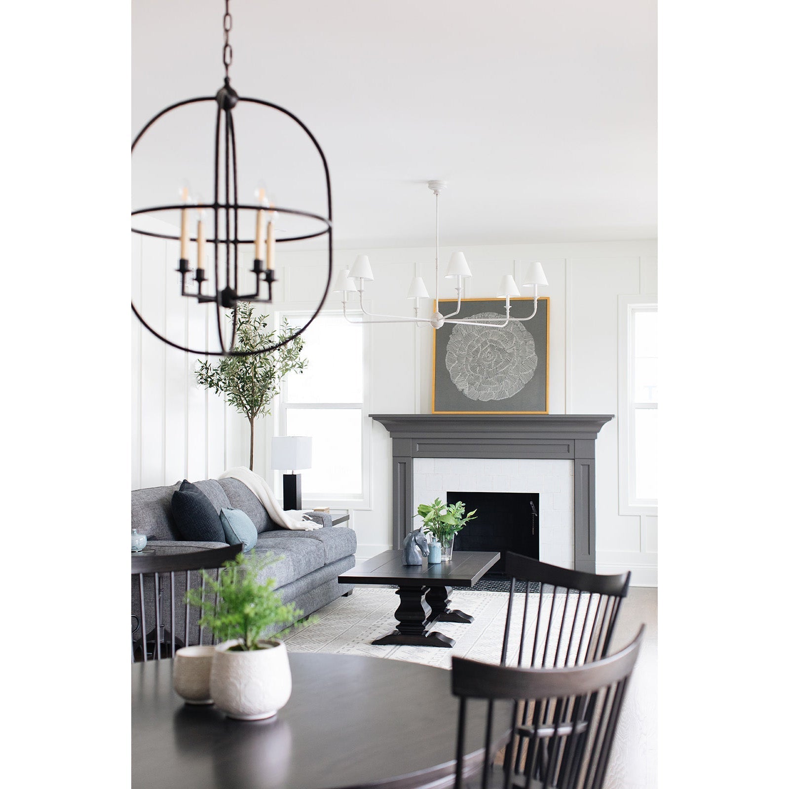 Sylph Suspension Métal Laiton Ouvert Industriel Vintage - Neutralighting