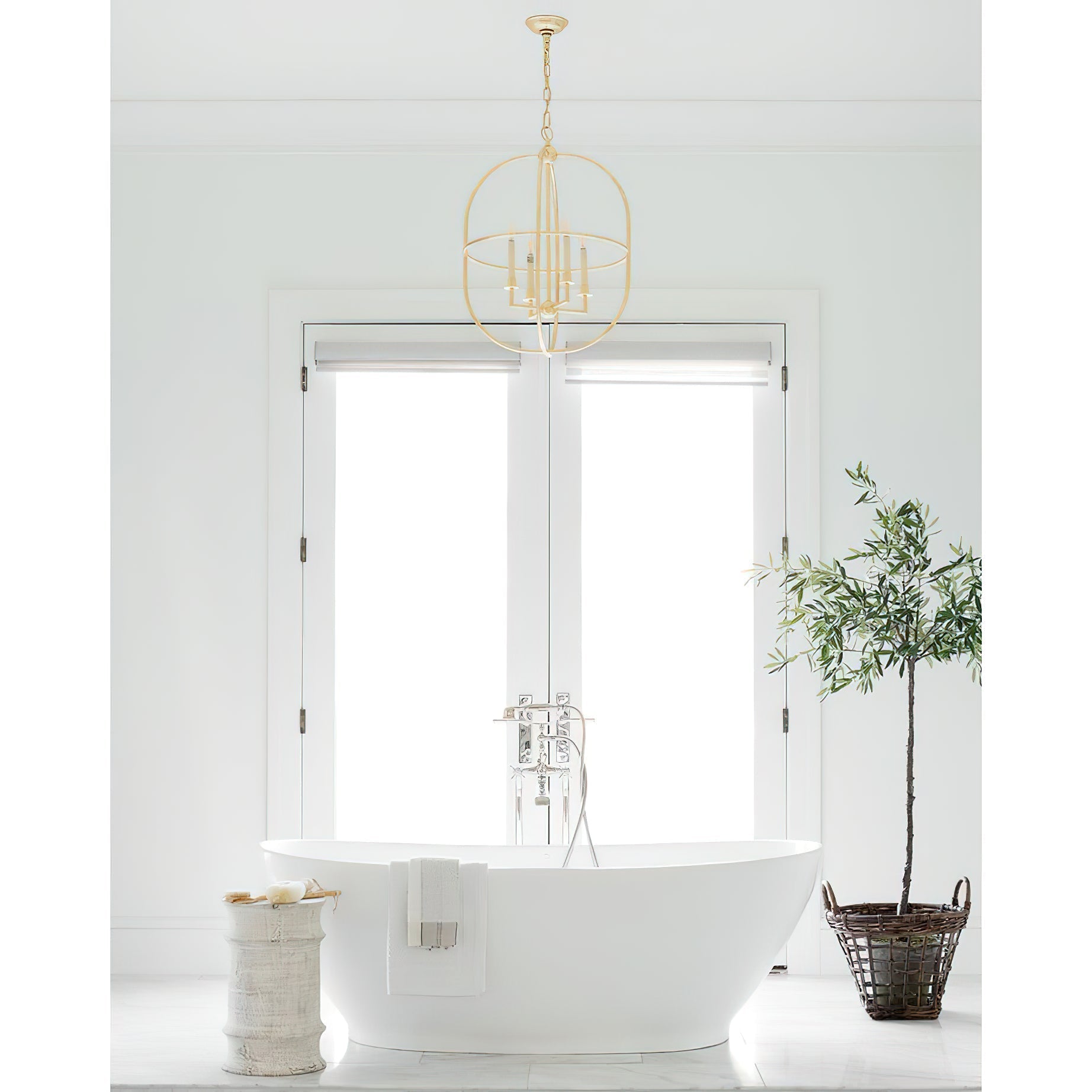 Sylph Suspension Métal Laiton Ouvert Industriel Vintage - Neutralighting